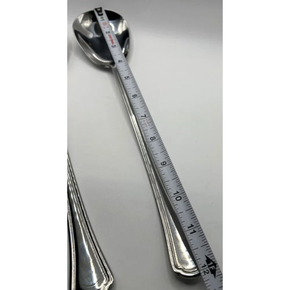 2 PIECE SERVING SET Reed & Barton Stainless (Arlington Newton?) Great Shape!